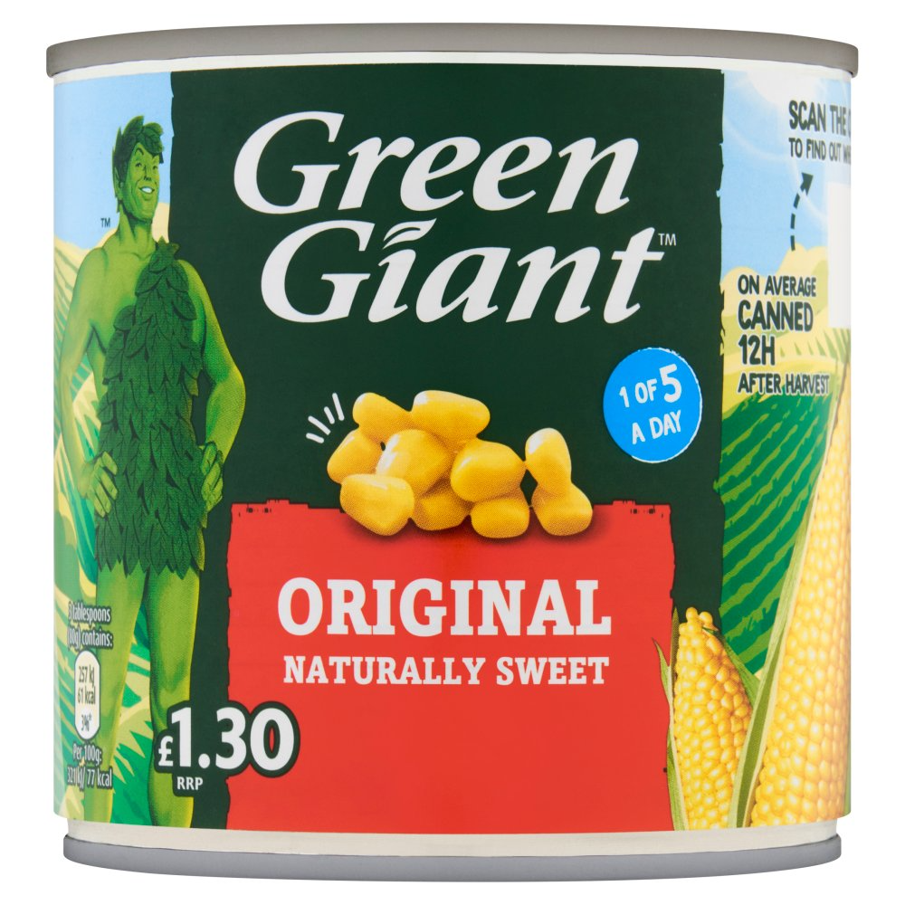 GREEN GIANT CORN 430G