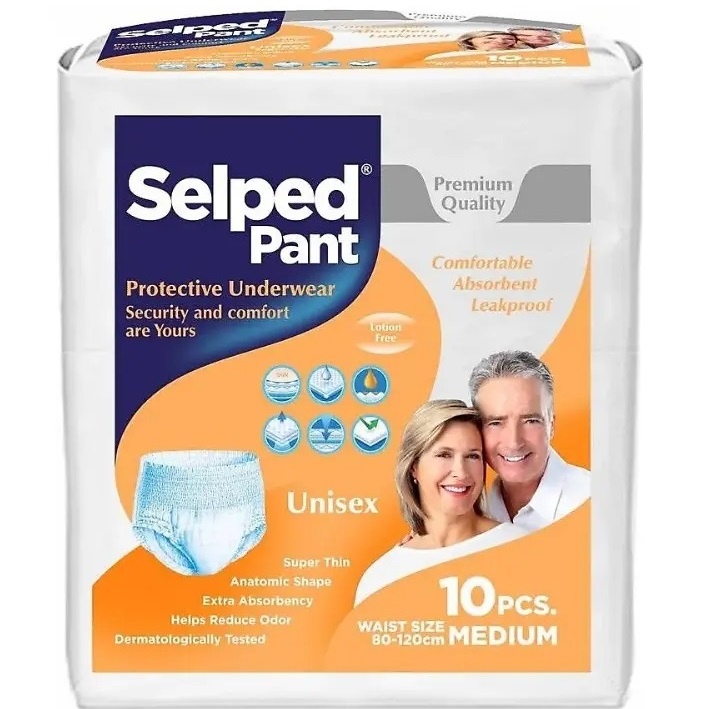 SELPED DIAPER M/S 10'S