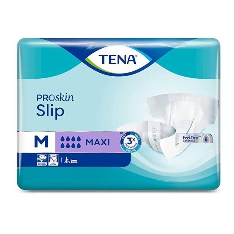 TENA SLIP PREMIUM MAXI MED 24'S