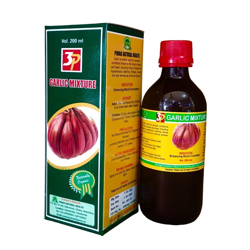 3P GARLIC MIXTURE 200ML