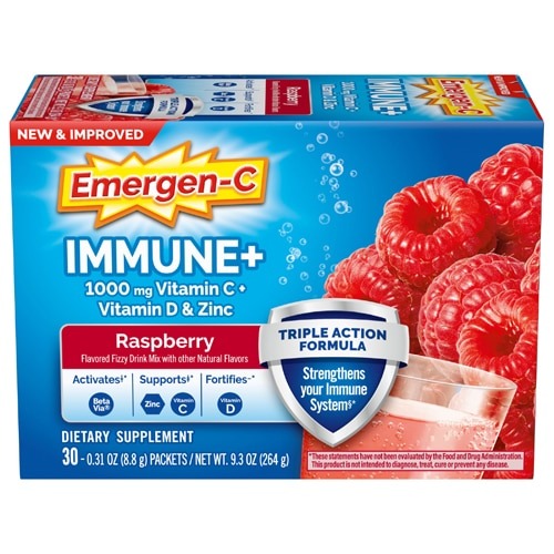 EMERGEN-C IMMUE+1G VIT-C,D / ZINC