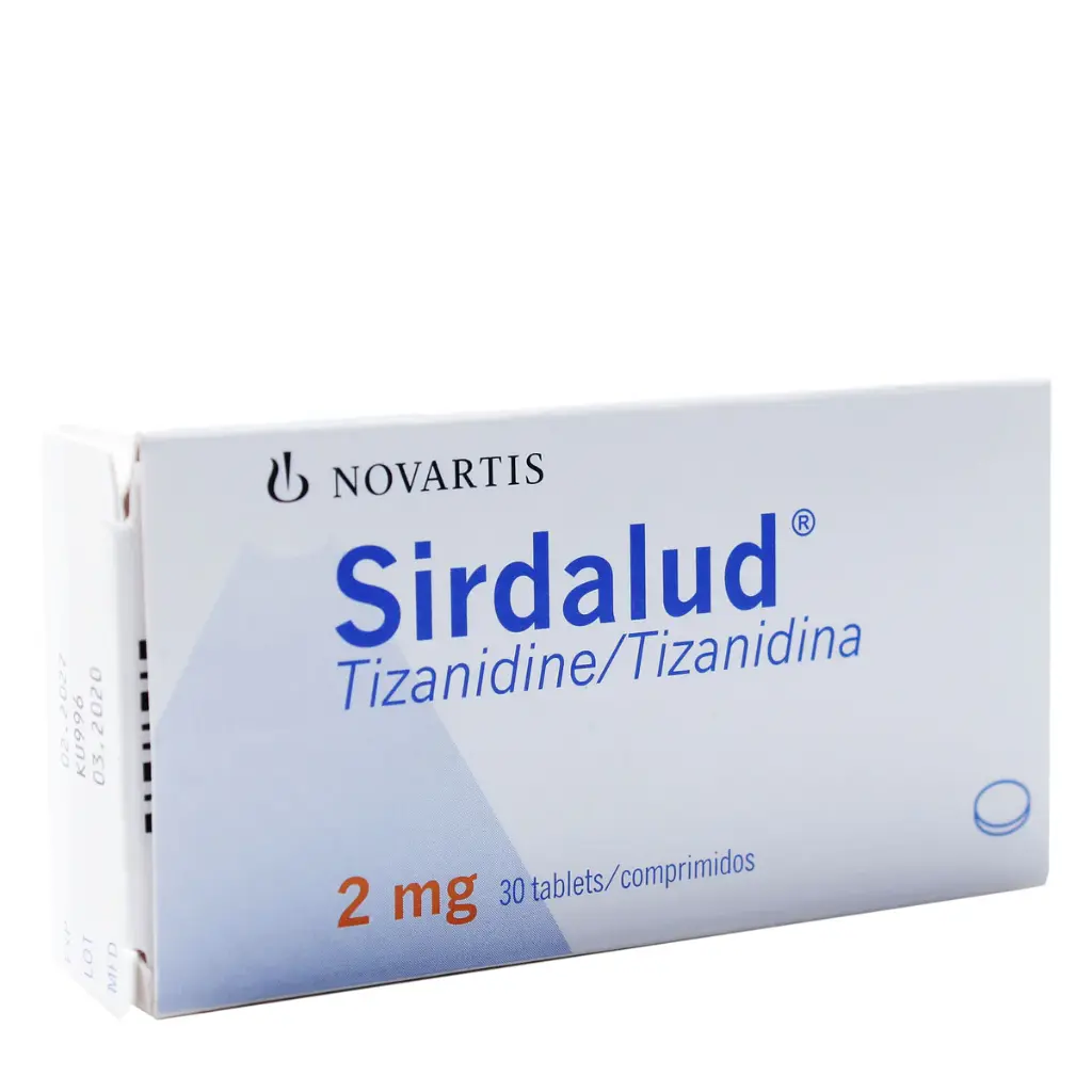 SIRDALUD TAB 2MG (TIZANIDINE)/TAB