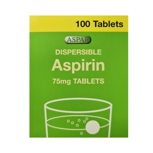 SOL. ASPIRIN 75MG/TAB
