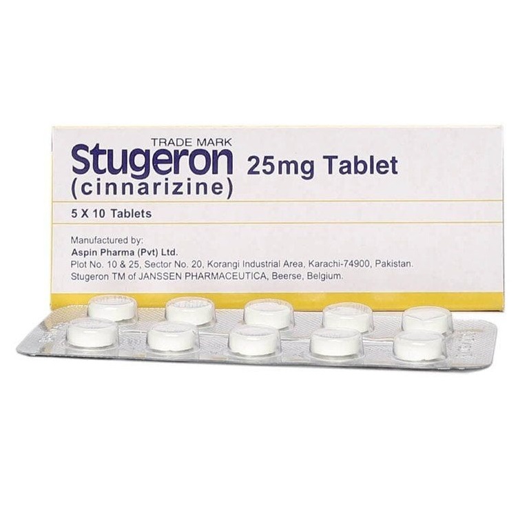 STUGERON  25MG 50'S/TAB