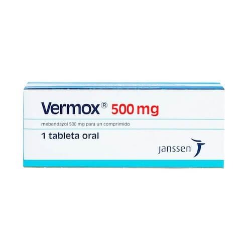 VERMOX 500MG TAB