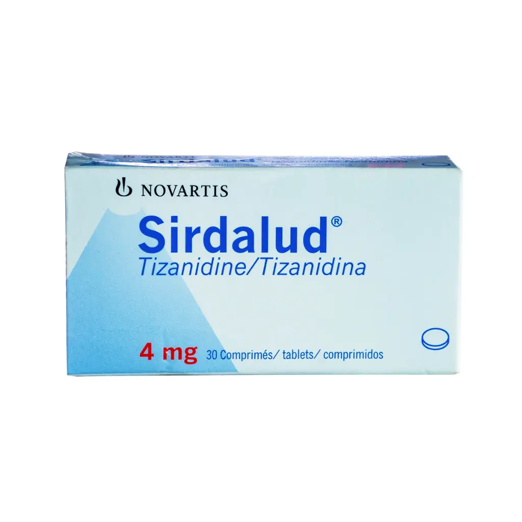 SIRDALUD 4MG (TIZANIDINE)/ TABS