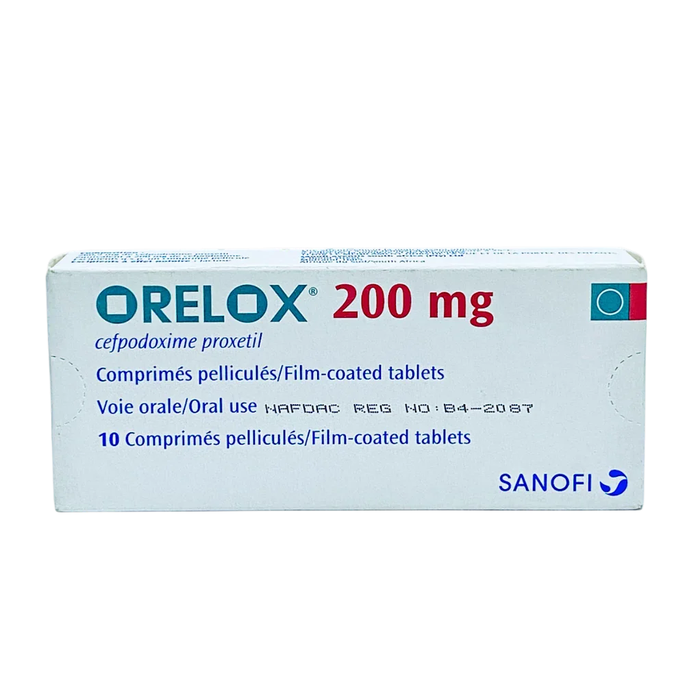 ORELOX TAB 200MG 10'S