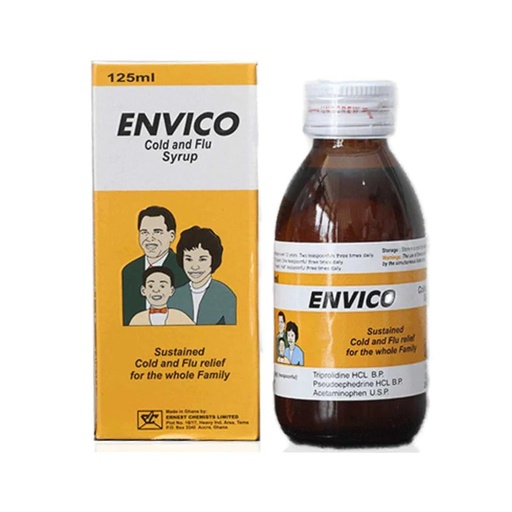 [ME-ENV01] ENVICO COLD & FLU SYRUP 125ML