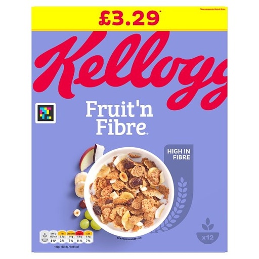 [GR-KEL28] KELLOG'S FRUIT & FIBER 500G