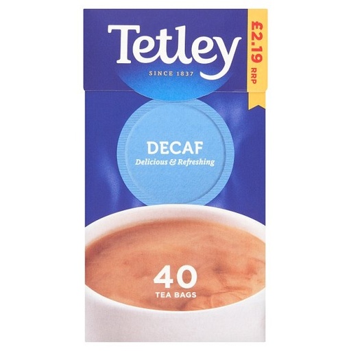 [GR-TET01] TETLEY DECAF 40'S 125G