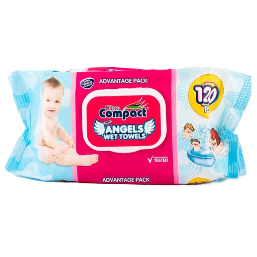 ULTRA COMPACT BABY WIPES 120'S