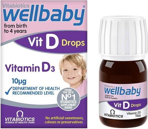 [ME-WEL04] WELLBABY VIT D DROPS 30ML