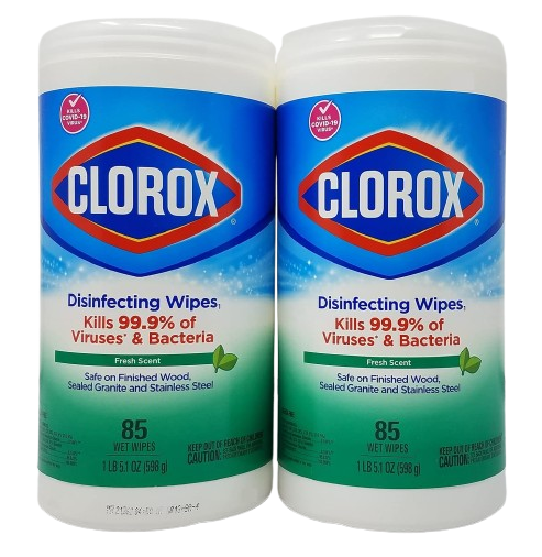 [HH-CLO02] CLOROX DISINFECTANT WIPES 78'S/85'S