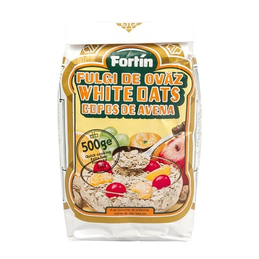 [GR-FOR01] FORTIN WHITE OATS 500G