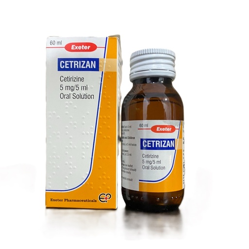 [ME-CET04] CETRIZAN SYRUP 5MG/5ML 60ML
