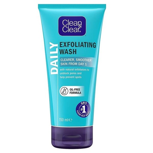 CLEAN & CLEAR FACIAL WASH 150ML (ALL TYPES)