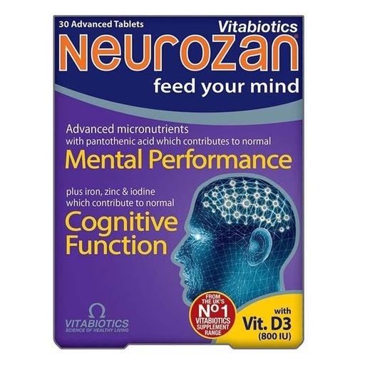 [ME-NEU03] NEUROZAN CAP 30'S UK