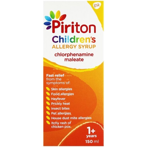 [ME-PIR04] PIRITON SYRUP (ORIG) 150ML