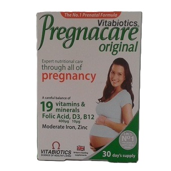 [ME-PRE04] PREGNACARE ORIG CAPS 19 VIT.& MINERALS
