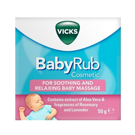 [ME-VAP06] VAPOUR RUB BABY JAR 50G (VICKS)