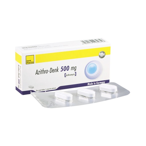[ME-AZI04] AZITHRO-DENK 500MG/TAB