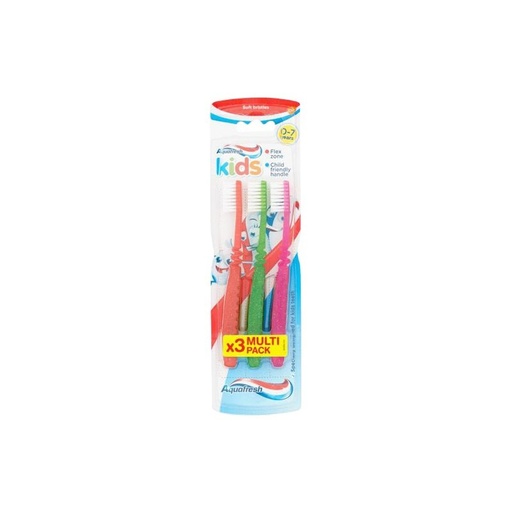 [DC-AQU09] AQUAFRESH KIDS T/BRUSH 3'S