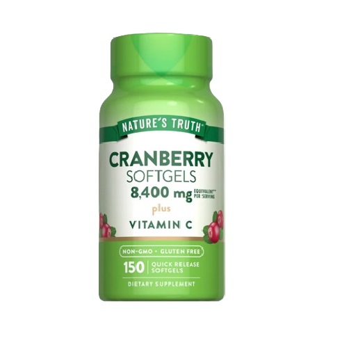 [ME-NAT78] NATURE'S TRUTH CRANBERRY PLUS VIT C 150'S