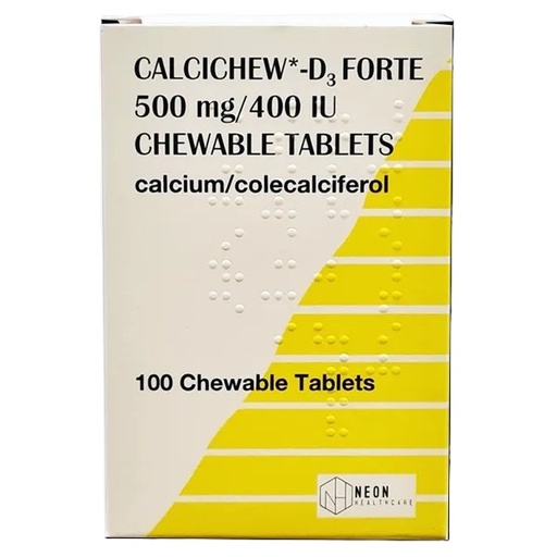 [ME-CAL39] CALCICHEW TAB 500MG 60'S