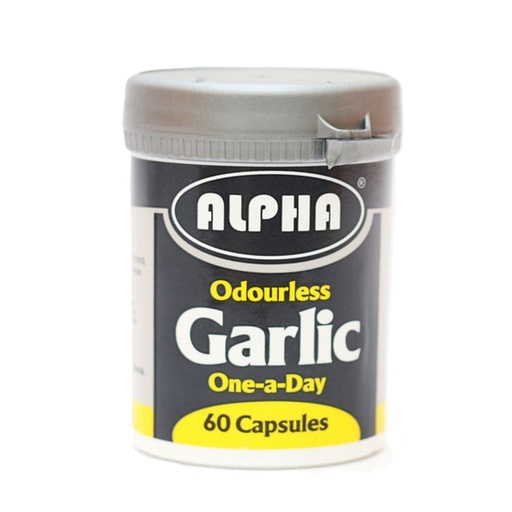 [ME-ALP02] ALPHA GARLIC CAPS 60'S
