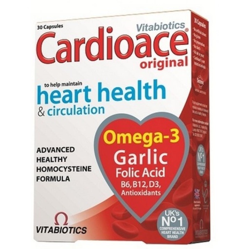 [ME-CAR03] CARDIOACE CAP 30'S UK
