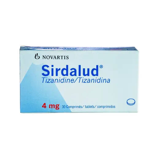 [ME-SIR02] SIRDALUD 4MG (TIZANIDINE)/ TABS