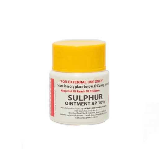 [ME-SUL07] SULPHUR OINTMENT 40G (DANNEX)