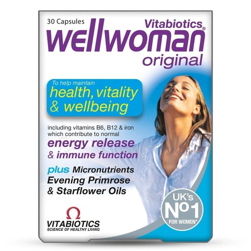 [ME-WEL13] WELLWOMAN CAP 30'S UK
