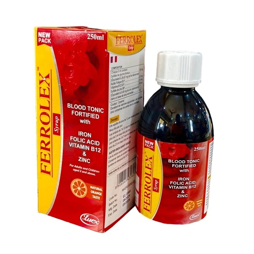 [ME-FER09] FERROLEX  SYRUP 200ML