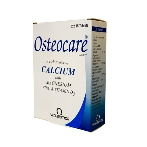 [ME-OST02] OSTEOCARE TAB 30'S (INDIA)
