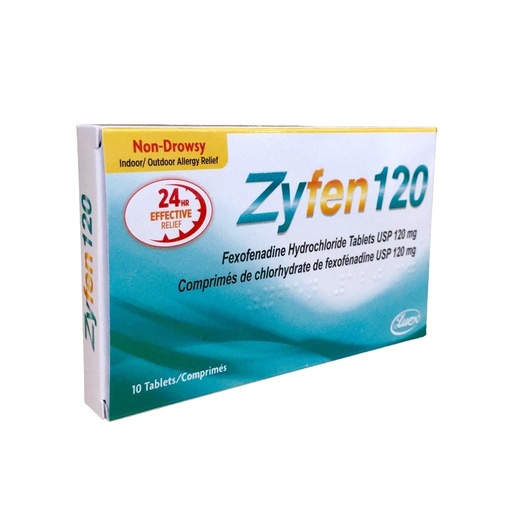 [ME-ZYF01] ZYFEN 120 TAB 10'S